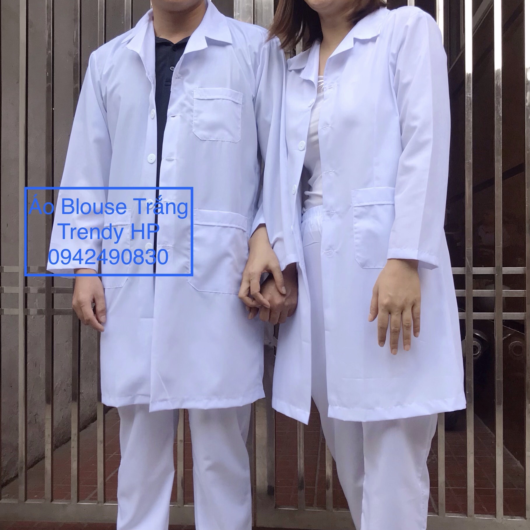 Áo Blouse Trắng Trendy HP