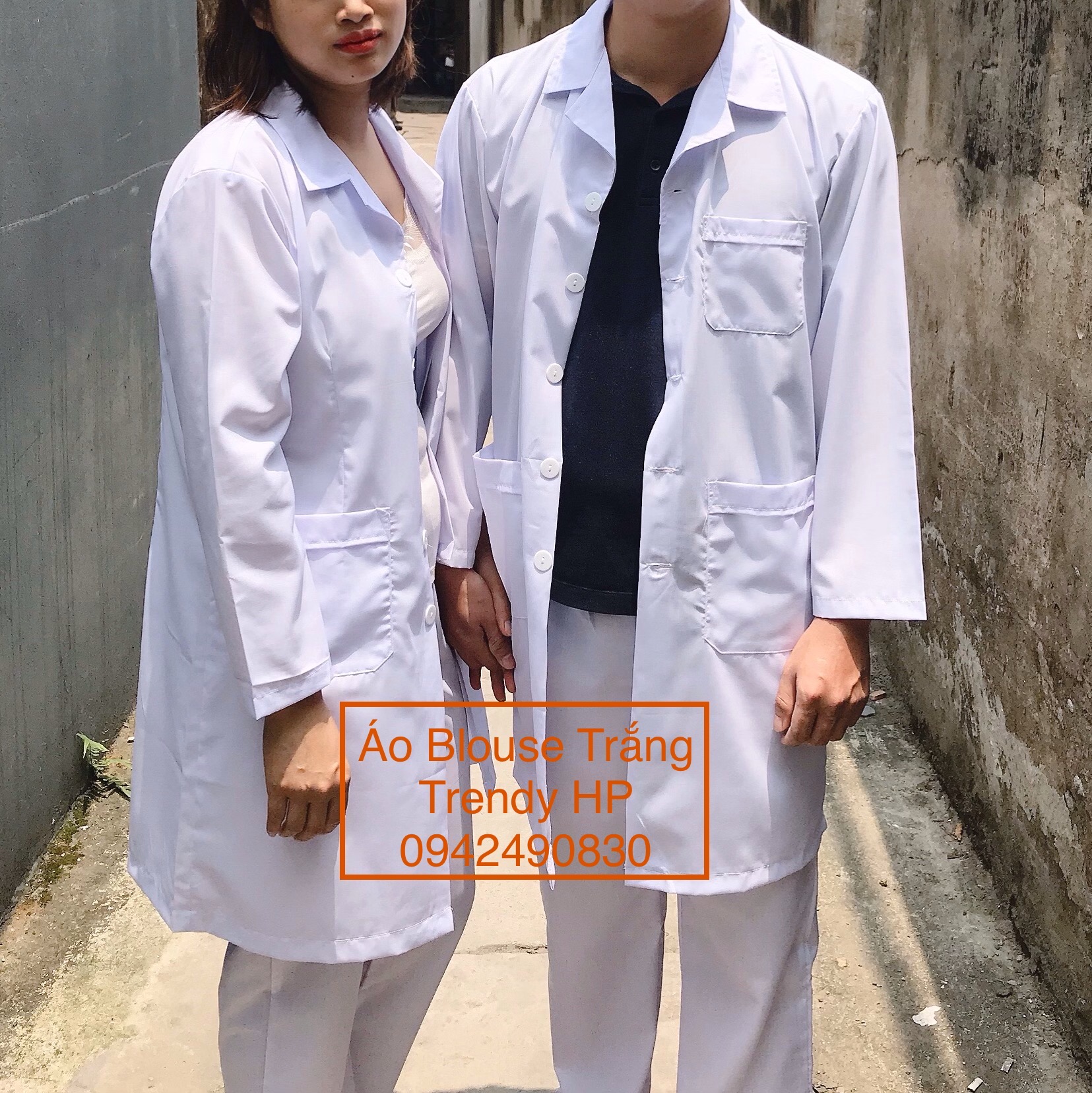 Áo Blouse Trắng Trendy HP