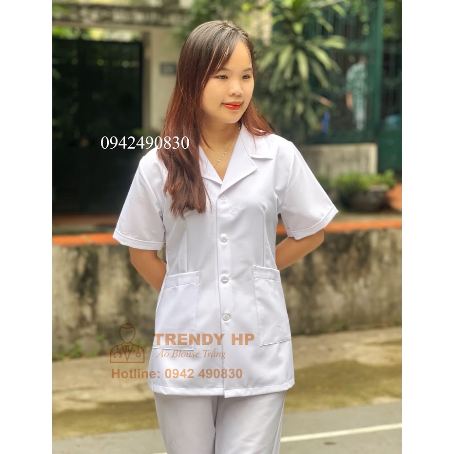 Áo Blouse Trắng Trendy HP